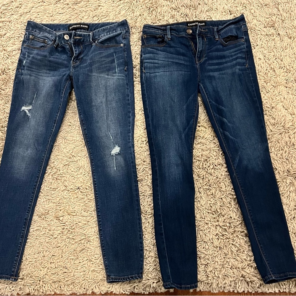 Size 8 Womens express jeans